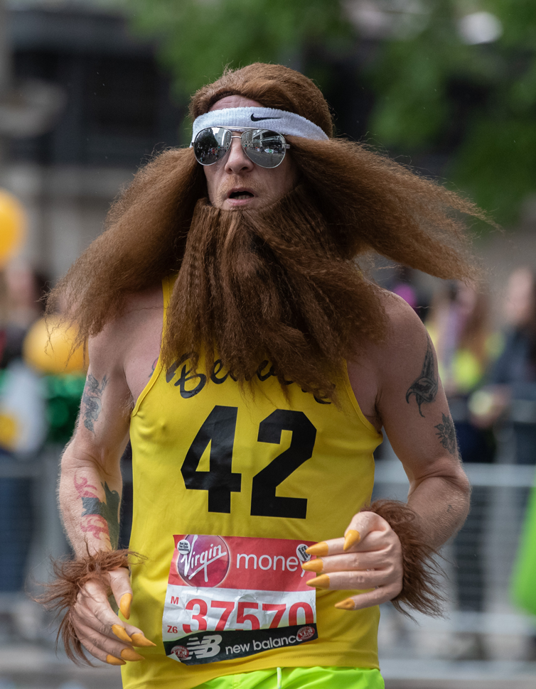 Bearded runner