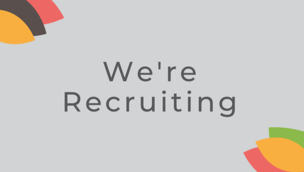 we're recruiting sign