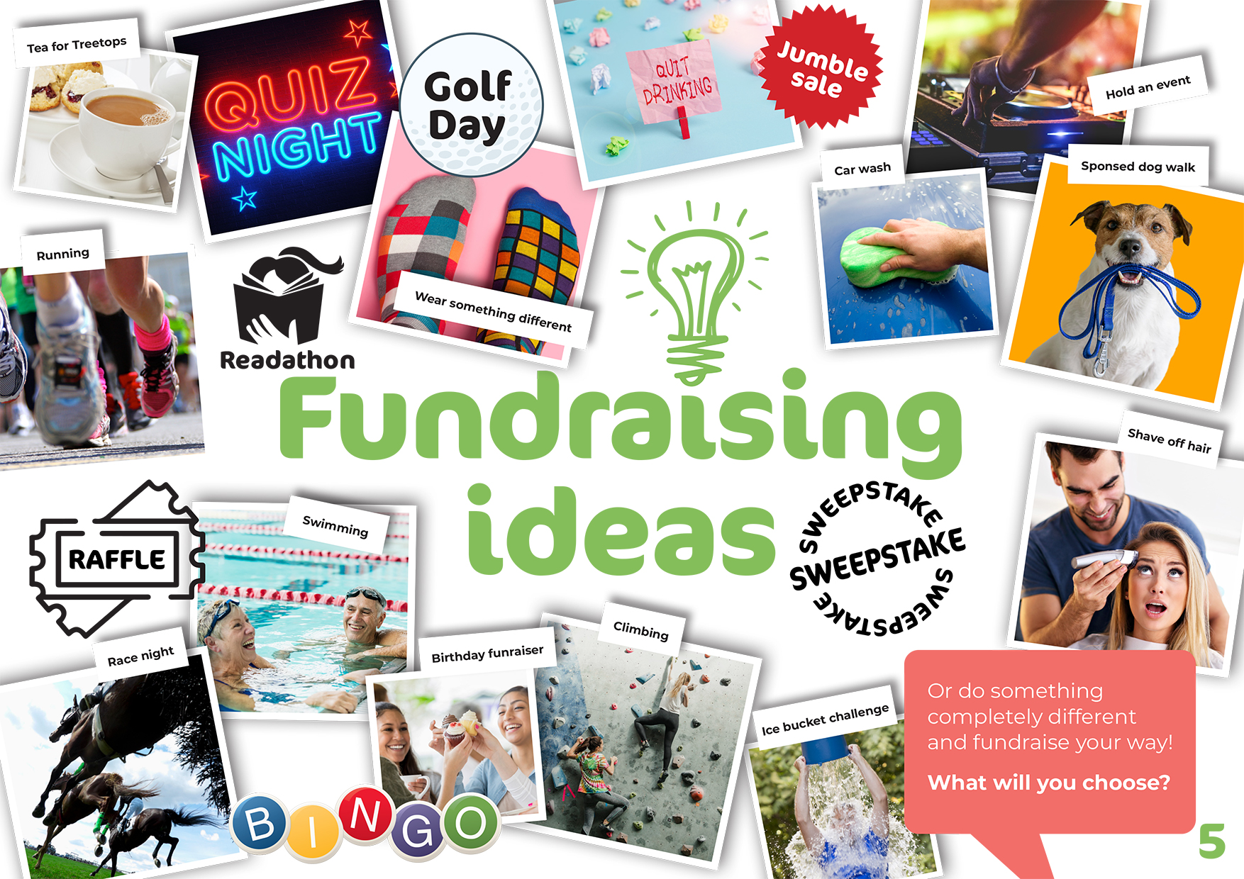 fundraising ideas page
