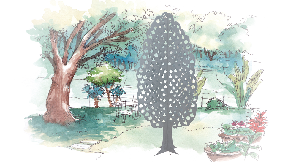 memory tree illustration