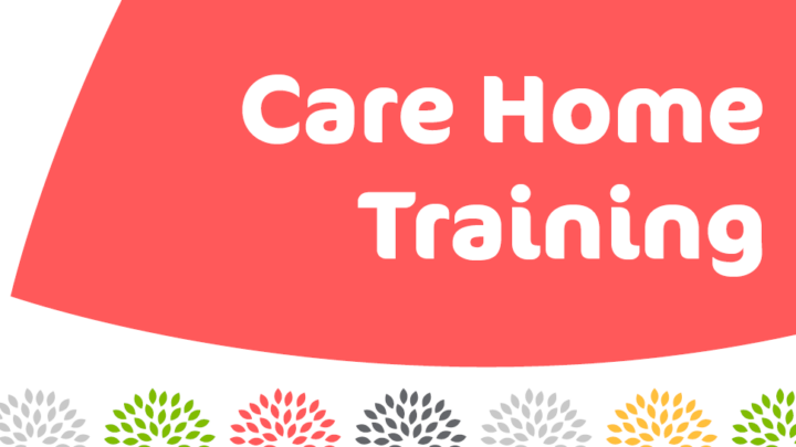 Care Home Training on Treetops Background