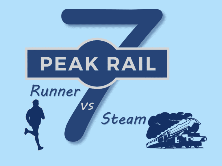 Peak Rail 7 Runner Vs Steam Logo