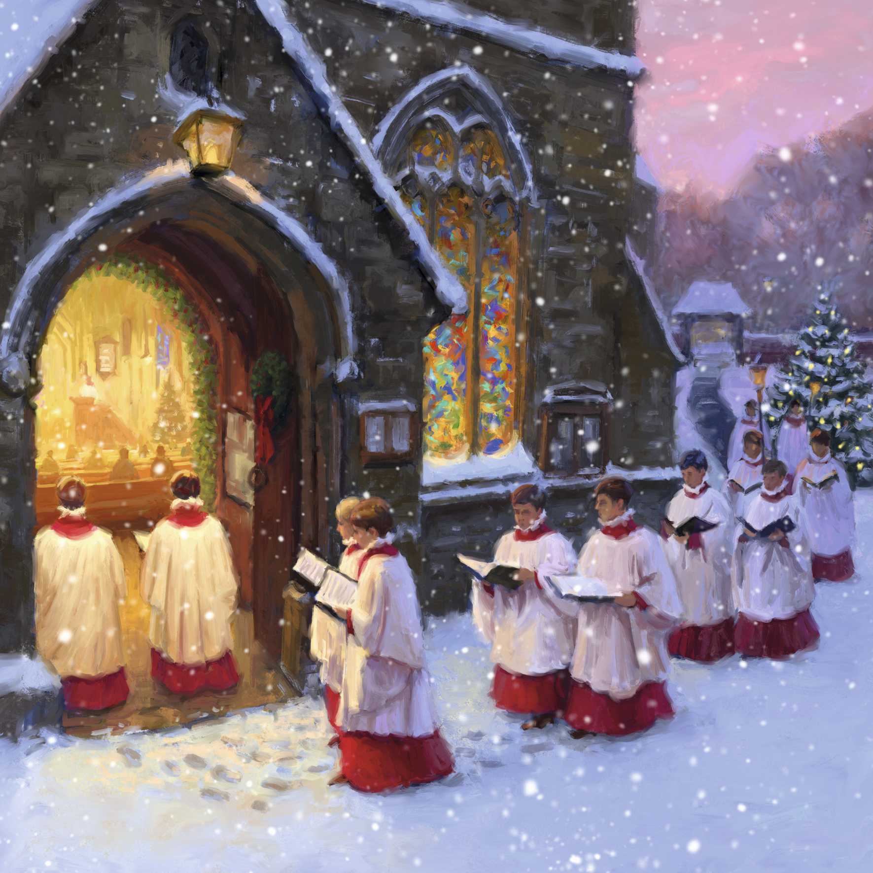Card 5 - Choir at Christmas