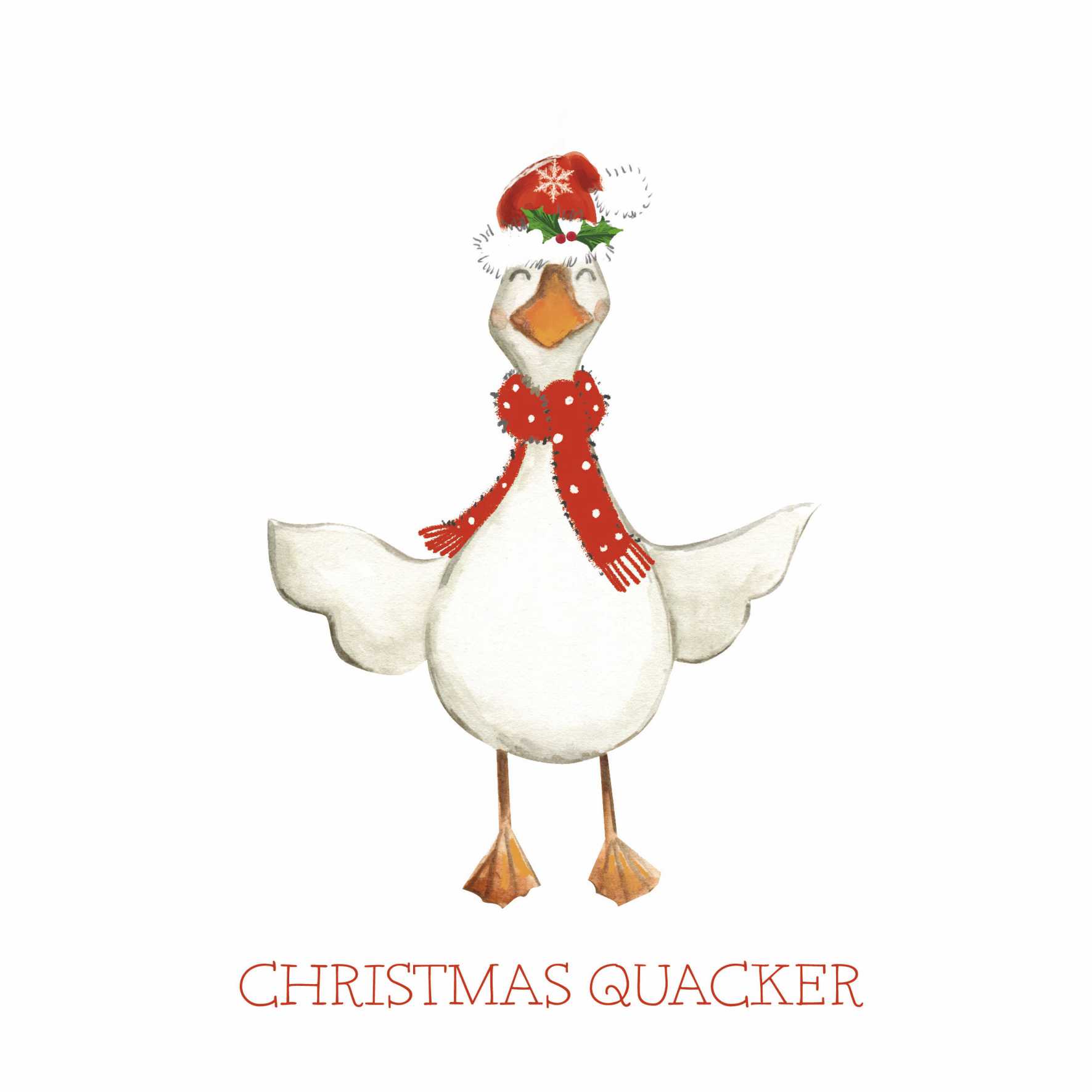 Card 1 - Christmas Quacker