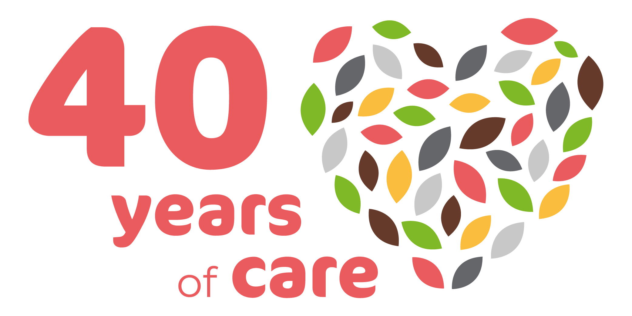 Treetops Hospice 40 year logo
