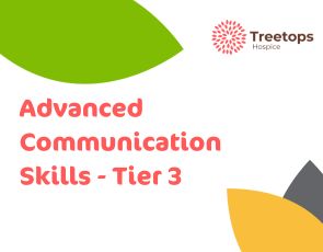 Banner with text "Advanced Communication Skills - Tier 3"