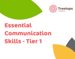 Banner with text "Essential Communication Skills - Tier 1"